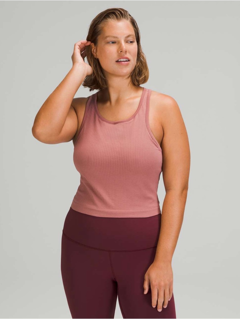 Lululemon Ebb To Street Racerback Crop Tank Top
Spiced Chai